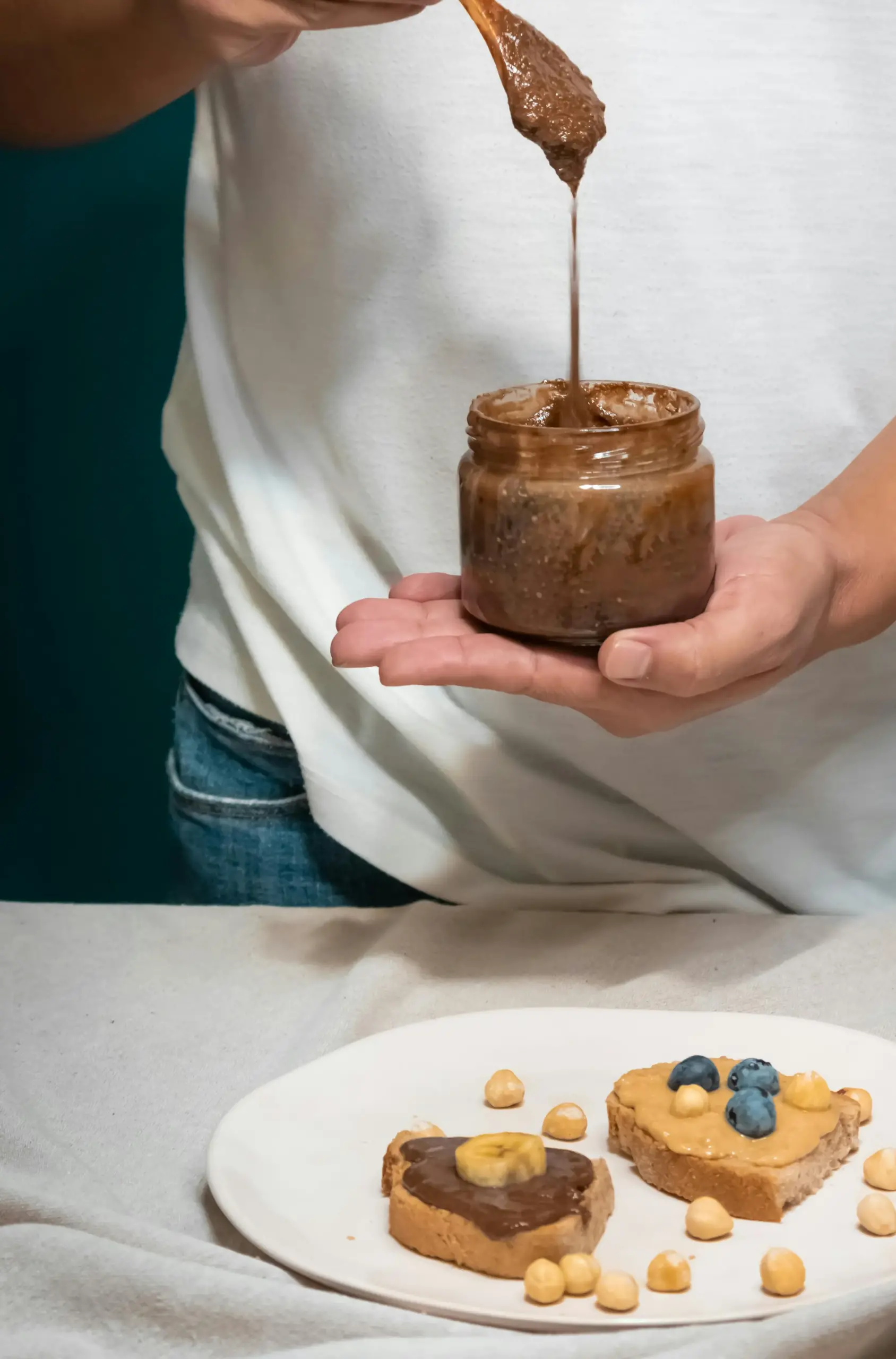 Pasta de Avellanas y Cacao sin Azúcar Añadida - Imagen 2