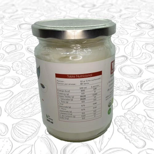 Aceite de Coco Orgánico Extra Virgen - Imagen 2