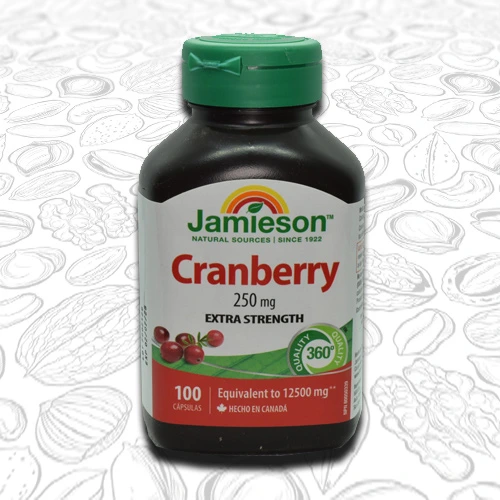 Cranberry 250mg - 100 Cápsulas